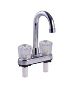 Bar Faucet 2Hndl Chrm