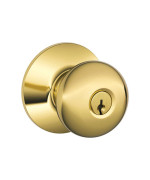 Entry Knobs Bright Brass