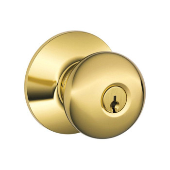 Entry Knobs Bright Brass