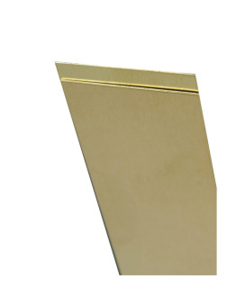 Brass Sheet 4X10X005 (Pack Of 6)