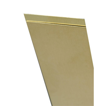 Brass Sheet 4X10X005 (Pack Of 6)