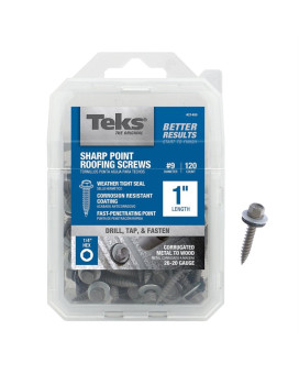 Roof Screw 9X1 120Pk