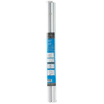 Rod Closet Adj 30-48 Wht