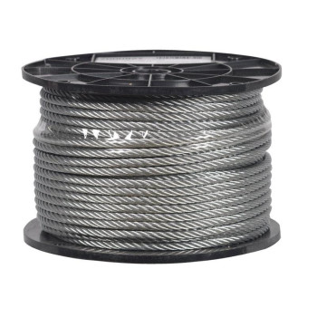 Cable 1/4 7X19 Galv