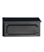 Mailbox Horz Poly Black