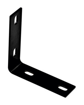 Corner Brace Blk 5.1X1.5