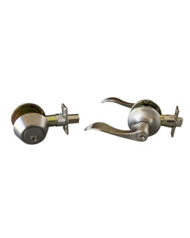 Entry Lever-Deadbolt Set