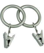 Clip Rings Pewter 14Pk