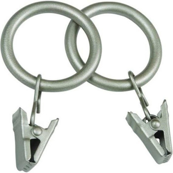 Clip Rings Pewter 14Pk