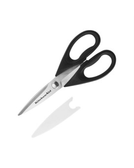 Kitchen Shear Ss Blk 1Pc