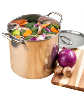 Stock Pot Ss Silver 20Qt