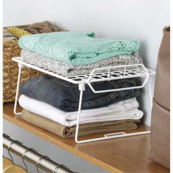 Stackable Shelf Wht 8H