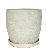 Planter Rivage White 12