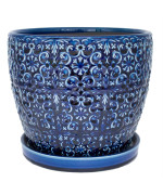 Planter Mediter Blue 12