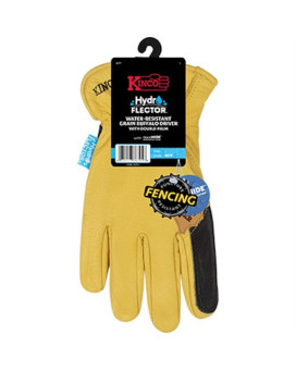 Glove Hydrflc Drvr Ylw M