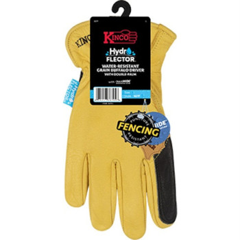 Glove Hydrflc Drvr Ylw M