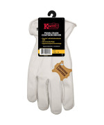 Gloves Drvr Pearl Wht Xl