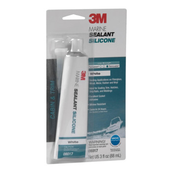 Marine Silicone Wht 3Oz