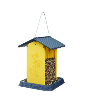 Bird Feeder Ylw Pinecone