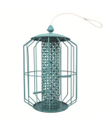 Bird Feeder Cage Teal