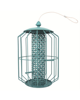 Bird Feeder Cage Teal