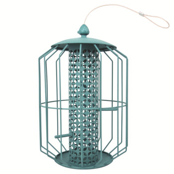 Bird Feeder Cage Teal