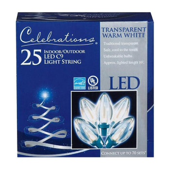 Led C9 25 Trad Clear