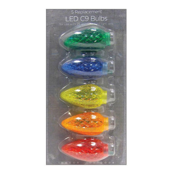 Led C9 Fctd Bulbs Mlt5Pk