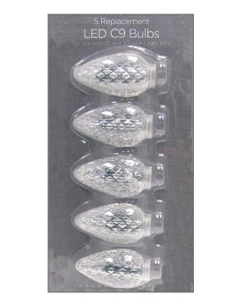 Led C9 Bulb Fcted Ww 5Pk