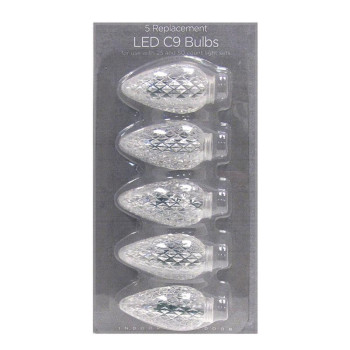 Led C9 Bulb Fctd Cw 5Pk