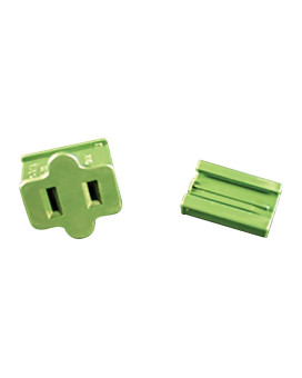 Zip Female Plug Grn100Pk