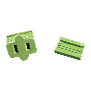 Zip Female Plug Grn100Pk