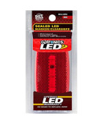 Led M/C;Oval;Wht; Red