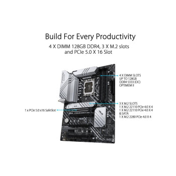 Mb Asus|Prime Z690-P Wifi D4 R