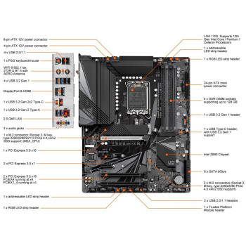 Mb Gb|Z690 Ud Ax Ddr4 R