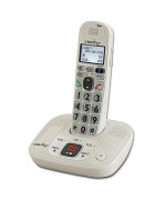 Clarity 53714 Dect 6.0 Amplified Cordless Phone With Digital Answering System, White, One Size