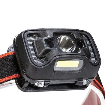 Dorcy 41-4359 330-Lumen Usb Rechargeable Motion Sensor Headlamp, Black