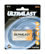 Ultralast Ula9V Ula9V 9-Volt Alkaline Battery, Multicolor, One Size