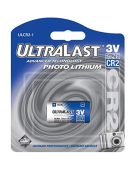 Ultralast Ul-Cr2/1 Cr2 Photo Lithium Batteries