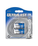 Ultralast Ul-Cr2/2 Lithium Cr2 Photo Batteries