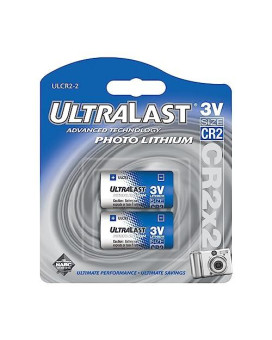 Ultralast Ul-Cr2/2 Lithium Cr2 Photo Batteries