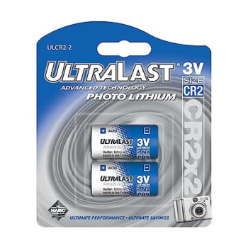 Ultralast Ul-Cr2/2 Lithium Cr2 Photo Batteries