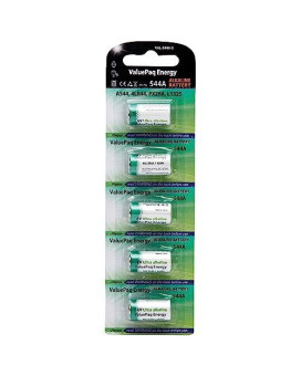 Dantona Val-544A-5 Valuepaq Energy 544A Alkaline Cylindrical Cell Batteries, 5 Count (Pack Of 1)