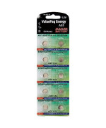 Dantona Val-Ag5-10 Valuepaq Energy Ag5 Alkaline Coin Cell Batteries, 10 Pack