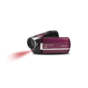 Minolta Mn90Nv-M Mn90Nv Full Hd 1080P Ir Night Vision Camcorder (Maroon)