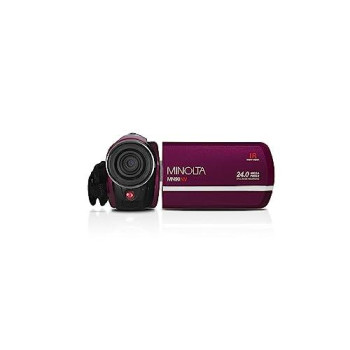 Minolta Mn90Nv-M Mn90Nv Full Hd 1080P Ir Night Vision Camcorder (Maroon)