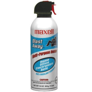 Maxell Blast Away Multi-Purpose Canned Air-Formula 154A