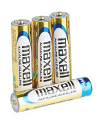 Maxell 723865 Ready-To-Go Long Lasting And Reliable Alkaline Aaa Battery ,4 Count (Pack Of 1)