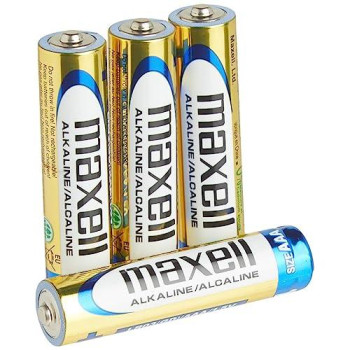 Maxell 723865 Ready-To-Go Long Lasting And Reliable Alkaline Aaa Battery ,4 Count (Pack Of 1)