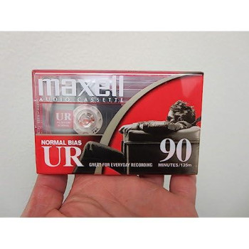 Maxell Dictation & Audio Cassette, Normal Bias, 90 Minutes